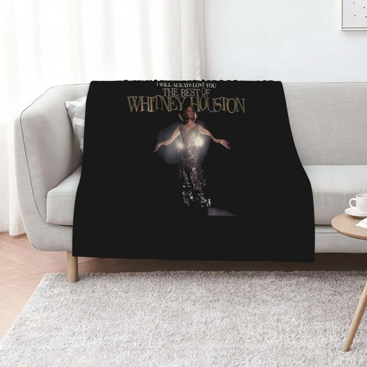 whitney houston whitney Classic Essential T- Throw Blanket sofa bed christmas decoration Bed Weighted Shaggy Blankets