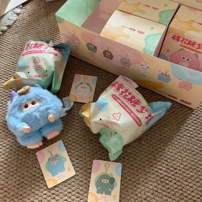 

Genuine Fluffy The Monster Marshmallow Dream Series Blind Box Vinyl Doll Decoration Mystery Box Toy Birthday Girl Gift toys