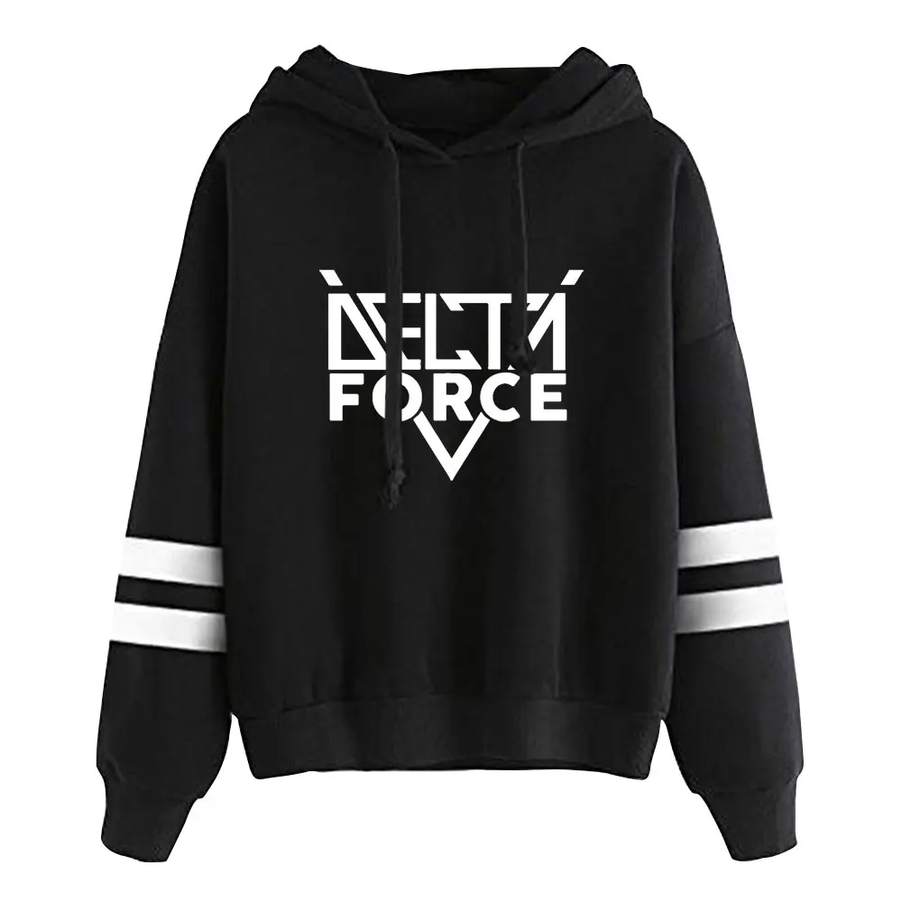 Delta Force Merch Pullovers Unisex Fashion Streetwear Retro Tops Casual Pullover Sweatshirt Fashion Outwear