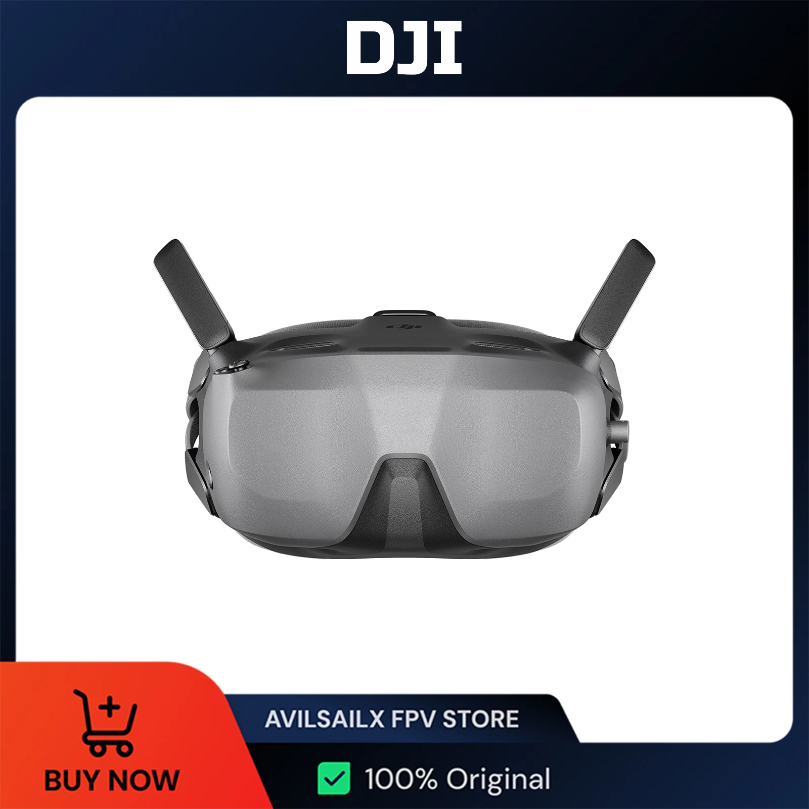 

Очки DJI N3 для RC3 O4 Pro Сверхширокий экран 1080p O4 FHD Видео 2,7 часа работы AR-курсор для игр VR