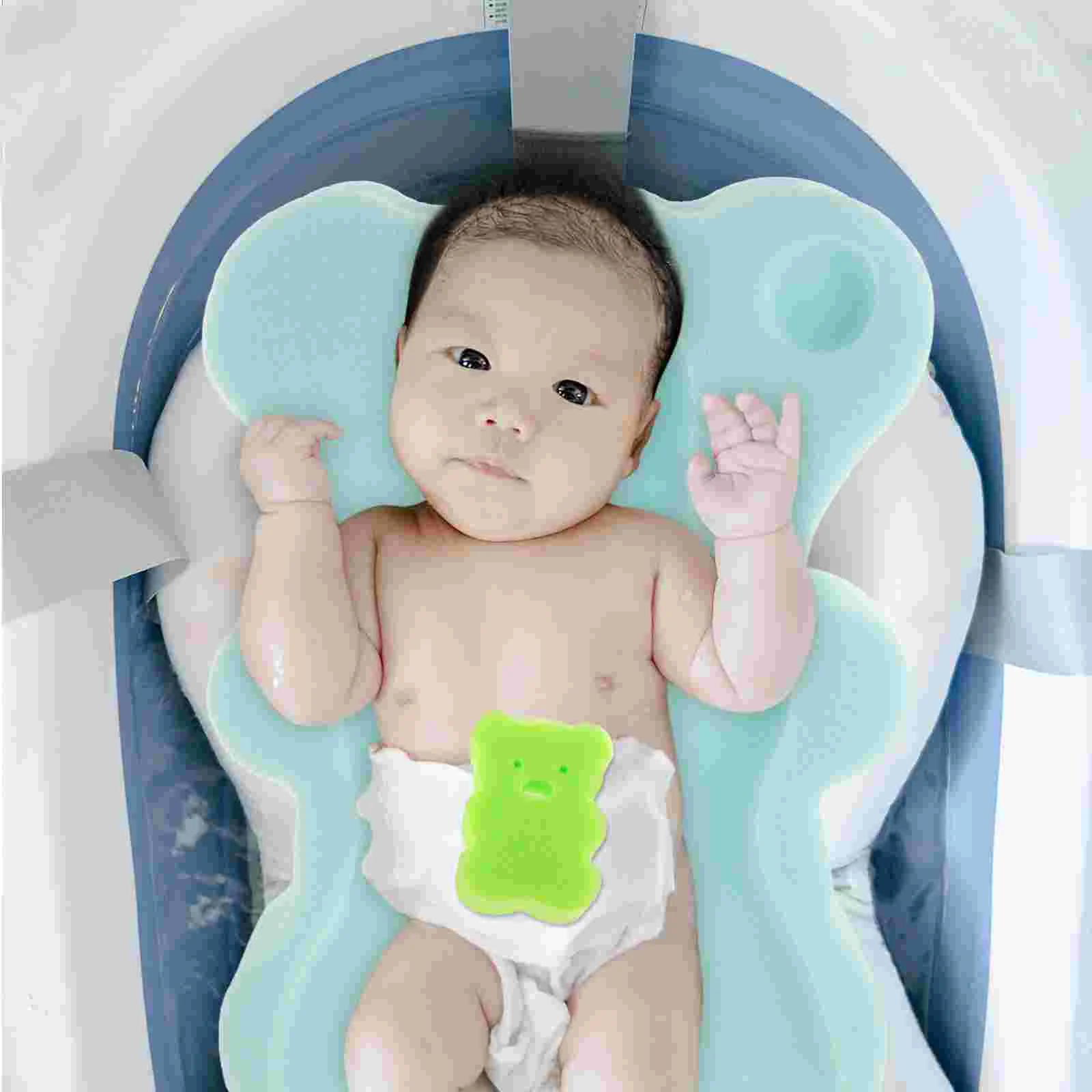 

Baby Bath Mat Sitting Seat Sponges Non-slip Seats for Babies up Shower Cushion Child