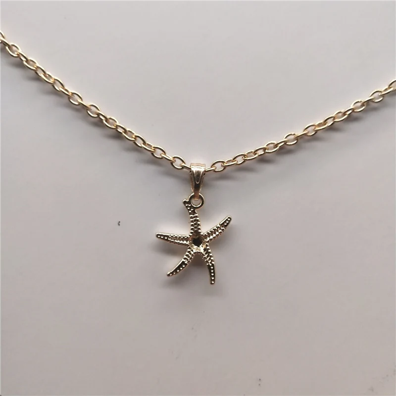 Summer Artificial Beach  Choker Necklace Simple Bohemian Unique Design Necklace Jewelry for Women Girls Birthday Gift New