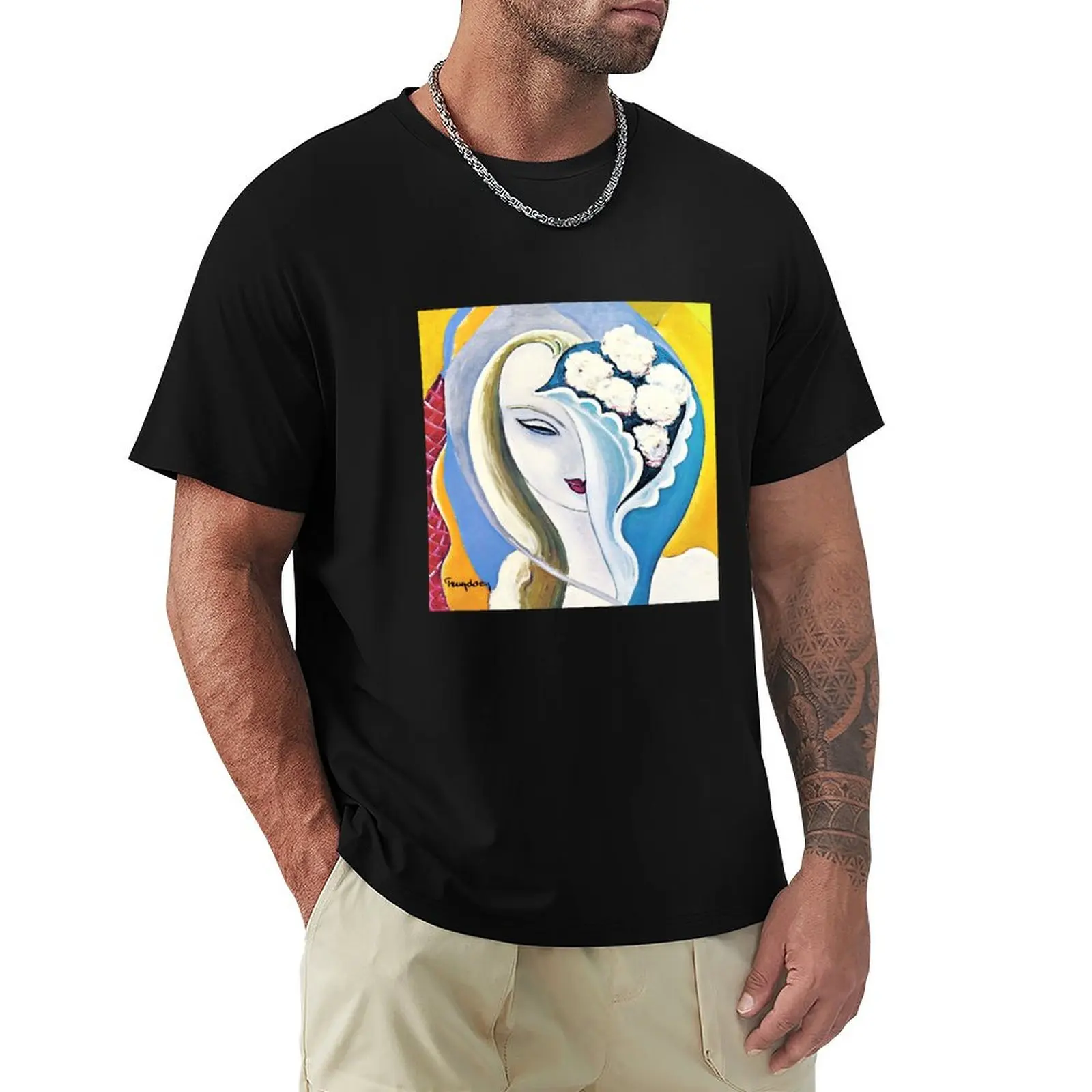 Layla T-Shirt Stylish Print Short Sleeve Tee