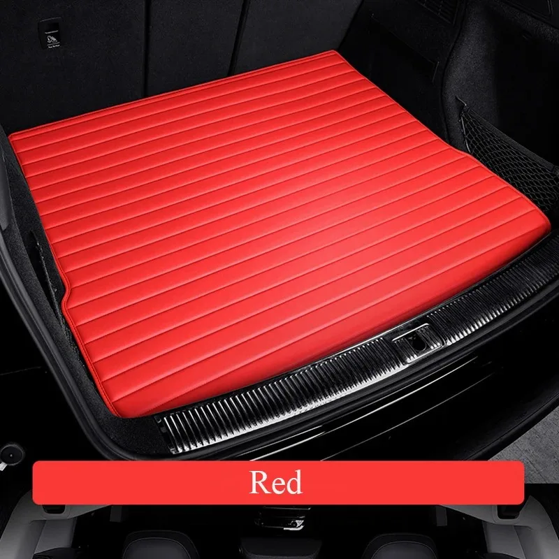 Stripe Custom Style Car Trunk Mats for Audi Q3 2012-2018 2019-2022 Q5 2009-2018 2019-2022 Car Accessories view 3
