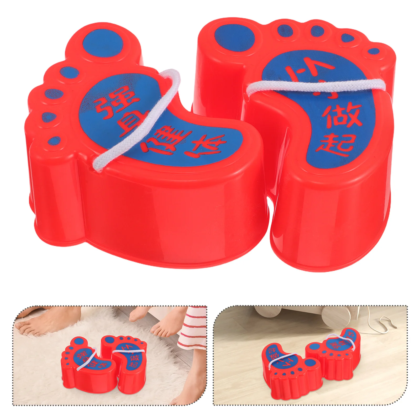 Crianças andando palafitas brinquedos copo de plástico balde treinamento sensorial jogo equilíbrio crianças equipamentos brinquedos pré-escolares