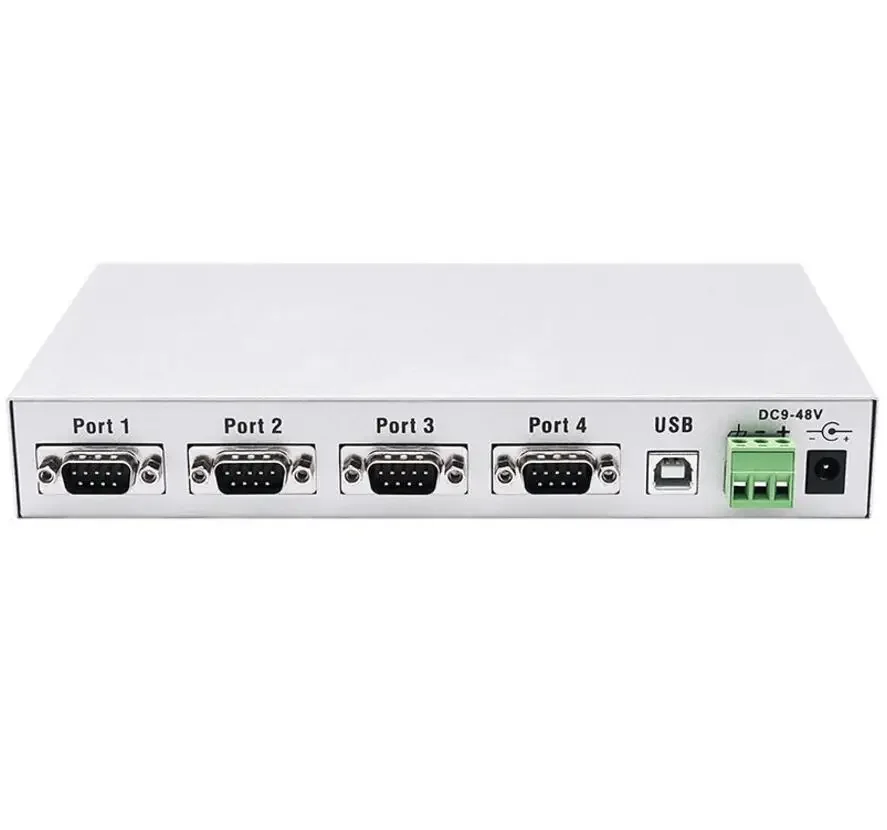UT-860 USB 2.0 to 4 Ports RS232 Adapter Convertor DB9 COM RS-232 Serial Port Multiplier USB2.0 TO RS232 HUB