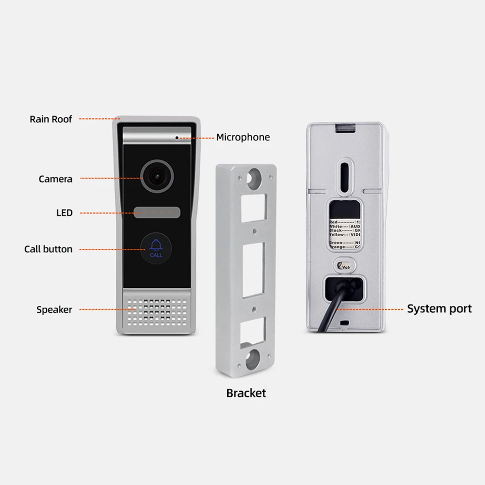 Jeatone-videoportero SIP POE para Villa, Intercome AHD 720P, visión nocturna, IP65, resistente al agua, WIFI, Panel de llamada al aire libre