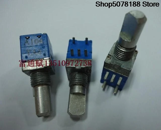 Potentiomètre de précision R097 simple A100K avec interrupteur 15 demi-arbre, en stock