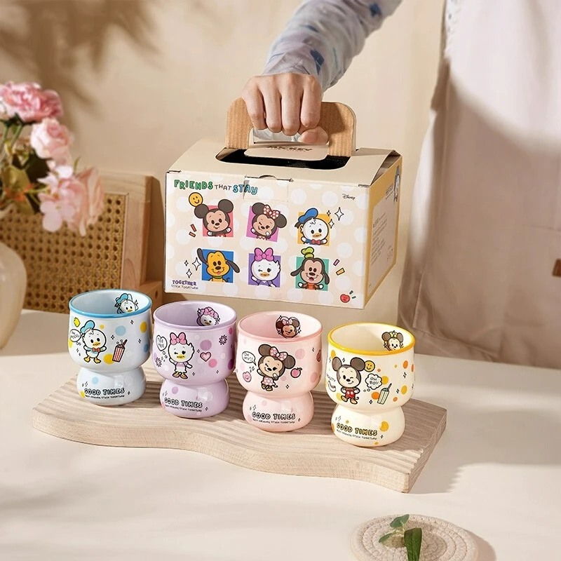 

Disney Donald Duck Cartoon Mickey Daisy Duck Minnie Ceramic Coffee Mug, Home Office Water Cup, Birthday Gift