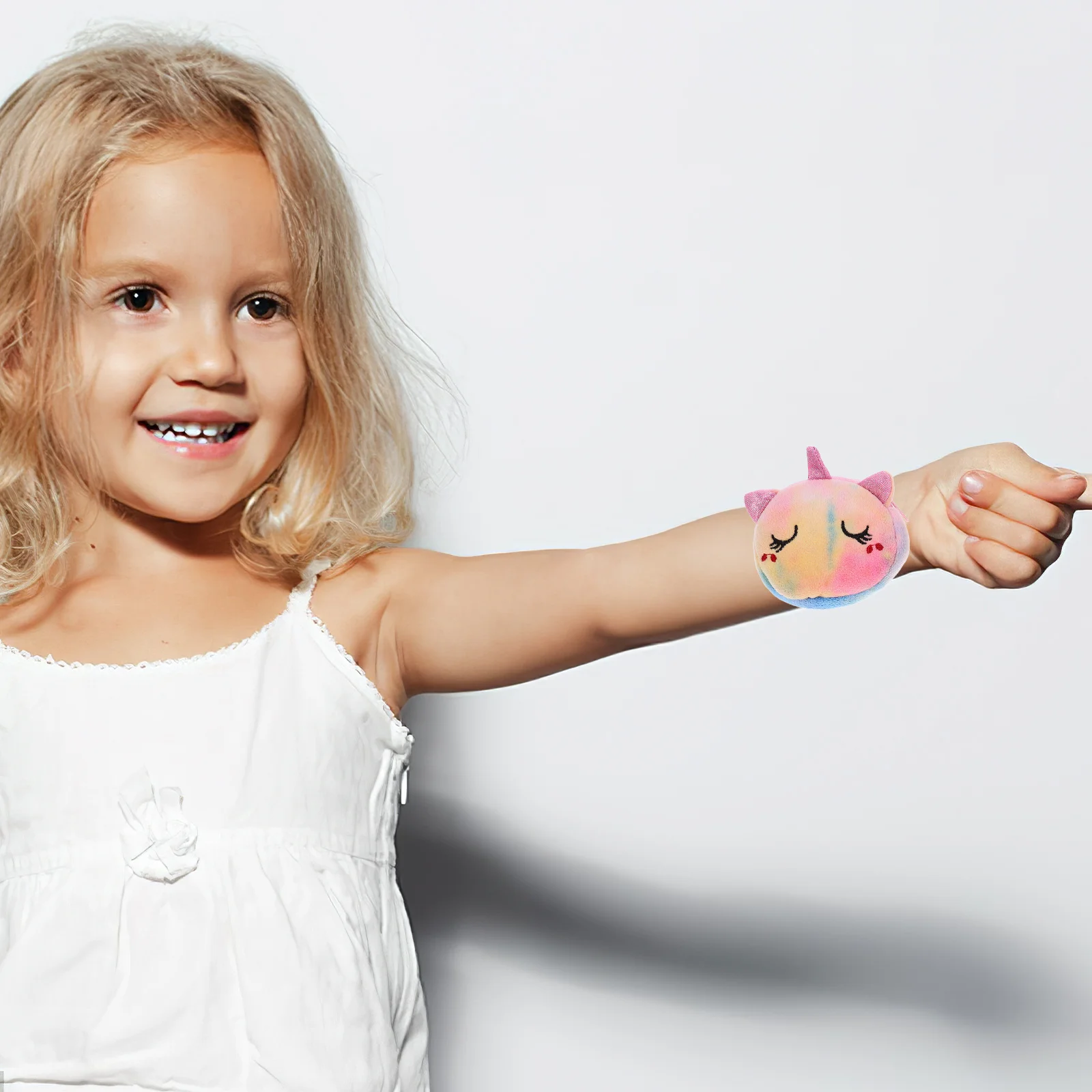 

2Pcs Unicorn Slap Bracelets Fun Kids Party Favors Smooth Lightweight Longtime Use Bracelet Slap Wrist Bracelets