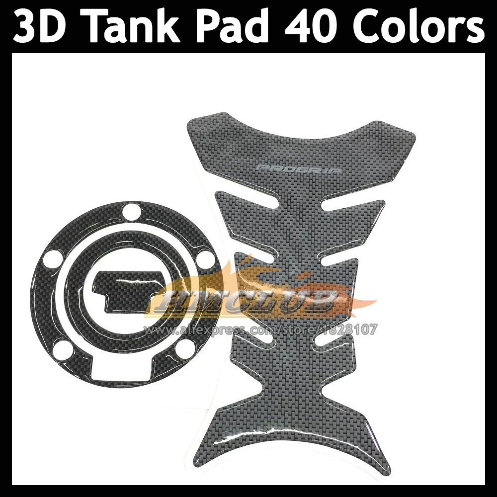 3D Carbon Fiber Tank Pad For YAMAHA FJR 1300 FJR1300 07 08 09 10 11 12 2007 2008 2009 2010 2012 Gas Tank Cap Protector sticker