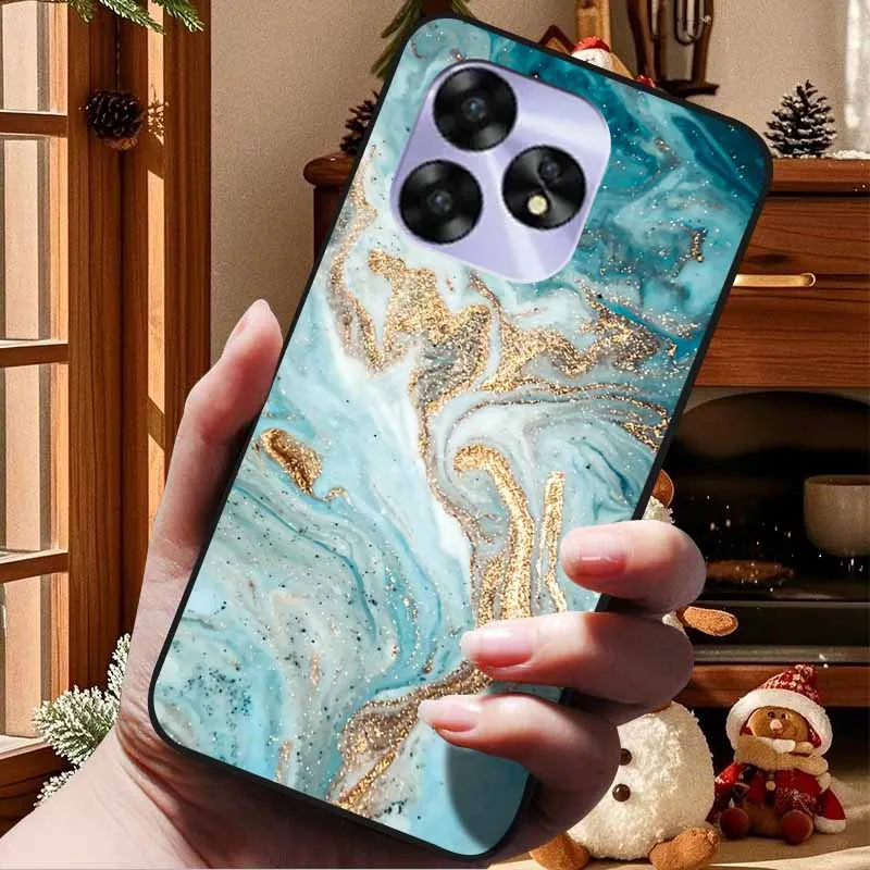 For Umidigi A15 Cases A15C A15T Cover Marble Soft TPU Silicone Phone Case For Umidigi A15C Back Cover Funda Coque Umidigi A15 T