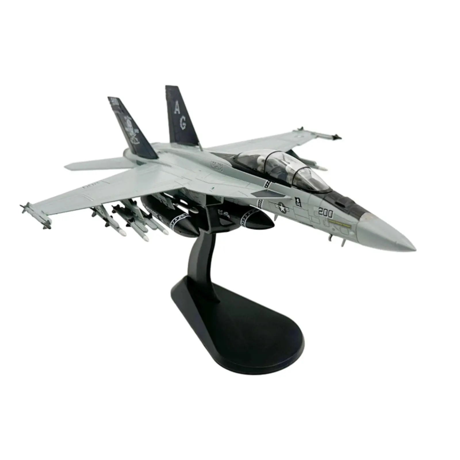 1/72 Fighter Model Ornament Simulated Collection Birthday Gift Airplane Model for Countertop Bookshelf Bar Office Bedroom