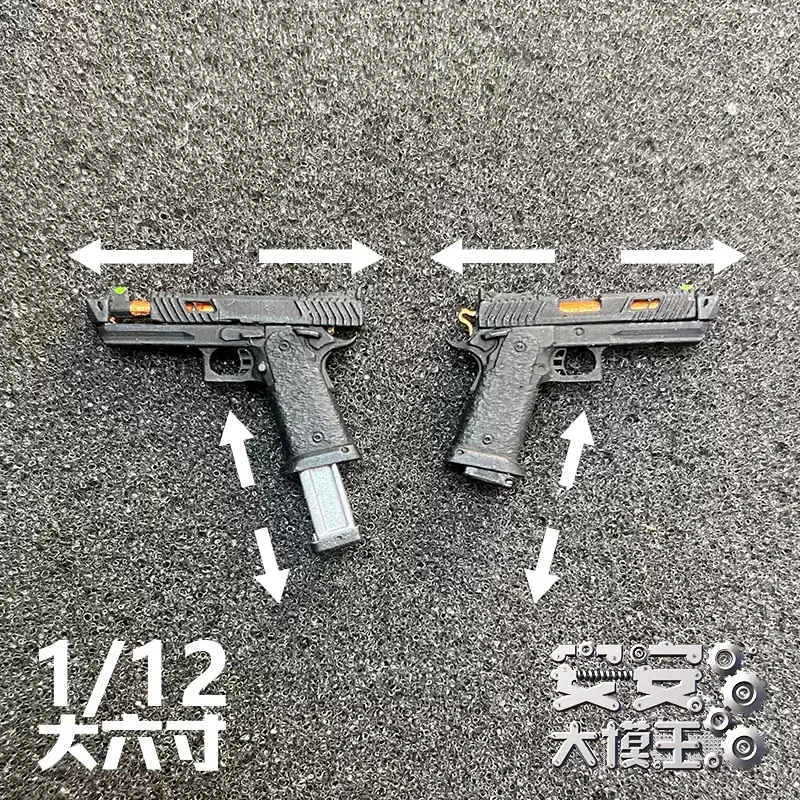 TR1 AR-15 1/12 3D Resin Fast Pursuit 2 Detachable Rifle Gun Magazine Weapon Scene Props For 6in Mezco HASUKI Action Figure Model