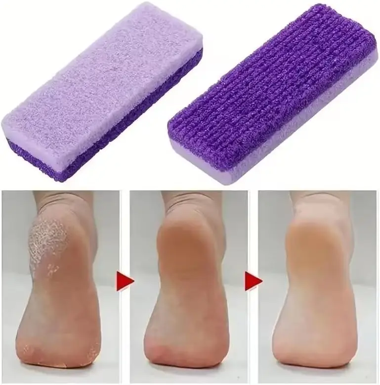 2/4/8 PCS Voetverzorging Exfoliërende Gereedschap Set Voet Puimsteen Bestand Eelt Remover Hak Scrubber Voetverzorging exfoliërende Gereedschappen