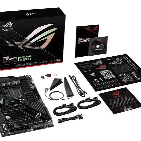 

AS US ROG CROSSHAIR VIII DARK HER O motherboard X570