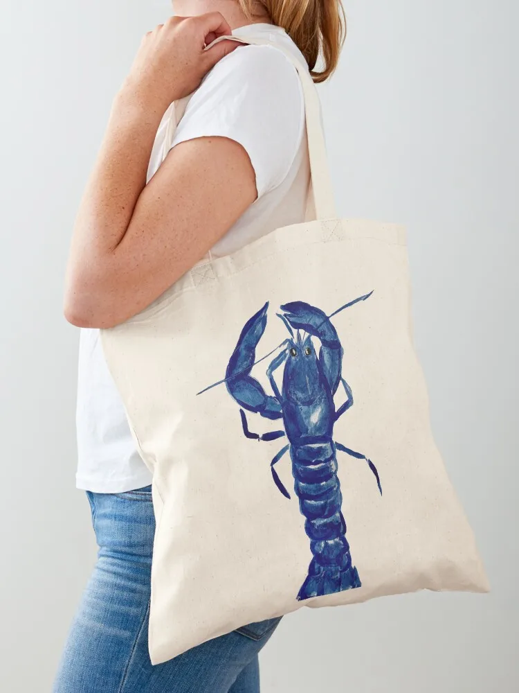 

blue lobster Tote Bag custom tote bag tote bag custom Shopping bags canvas bags