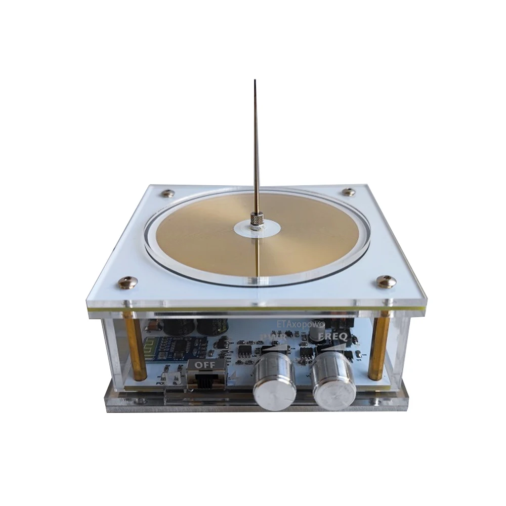 Tần Số Cao Hồ Quang Điện Máy Phát Điện Cảm Ứng Hồ Quang Chiếu Sáng Đèn Điện Tử Cuộn Dây Tesla Nhạc Bluetooth 10CM