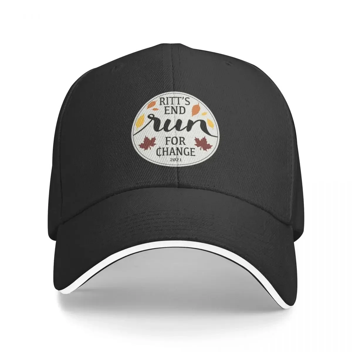 

Ritt's End Run For Change Baseball Cap Brand Man cap Ball Cap foam party Hat Golf Wear Man Women's