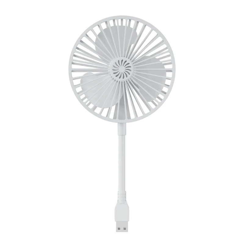 U55C Mini Portable USB Fan Multifunctional Pocket Fan Flexible Neck for Desktop