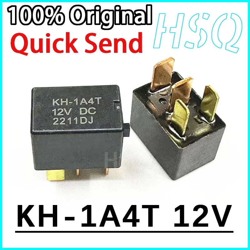 1PCS New KH-1A4T HK-1A4T-R 12V Automotive Oil Pump Relay 4-pin