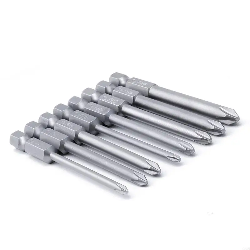 

G88B 8pc Sizes Alloy Steel for Cross for Head Screwdrivers 75mm Length 6.35m