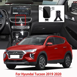 Car Accessories Mobile Phone Holder For Hyundai Tucson 2019 2020 Gravity Navigation Special Bracket GPS Support