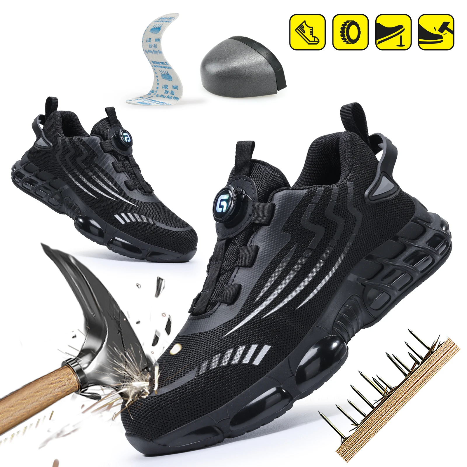 

GUYISA Low-top men's work shoes sports series for all four seasons