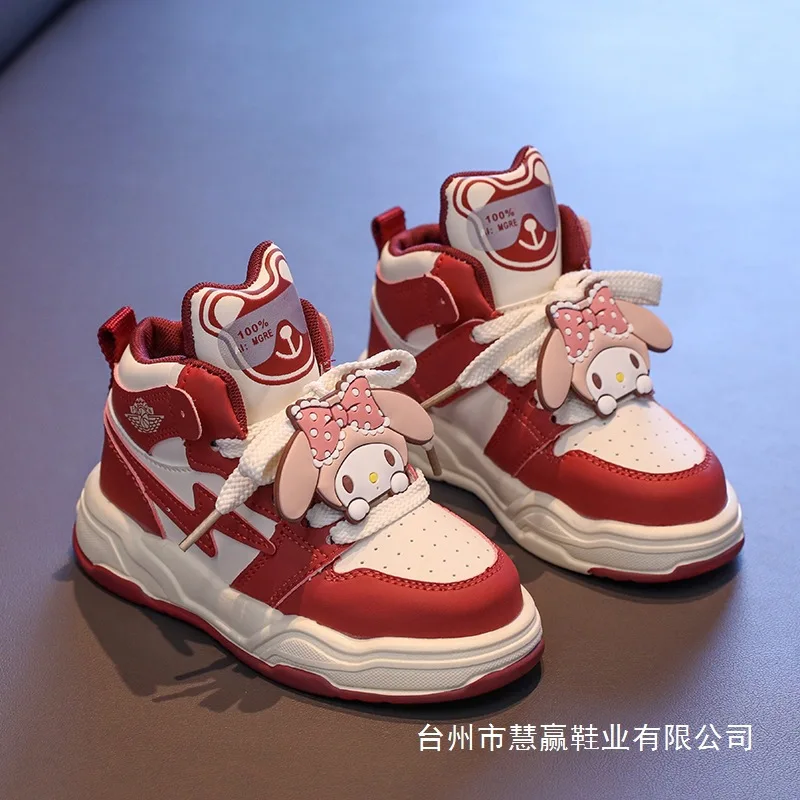 

2025 Kuromi Kids Cartoon Sneakers, Cute Panda Casual Shoes, Breathable Running Shoes for Boys & Girls