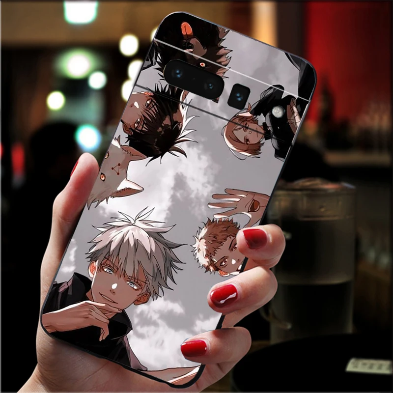 

Jujutsu Kaisen Gojo Satoru Anime Phone Case For Google Pixel 10 9 Pro XL 9A 8 7 6 Pro Pixel 8A 7A 6A Pixel 8 7 6 5