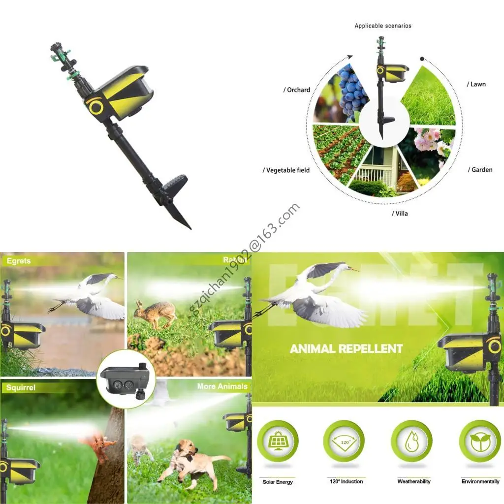 

X7ab Smarted Timers Солнечное водопадное устройство для эффективного садового орошения