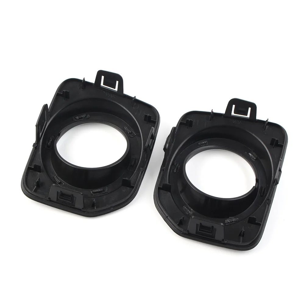 1 Pair Car Front Bumper Fog Light Lamp Cover Bezel Trim For Land Rover LR4 Discovery 4 2014 2015 2016 LR051335 LR051337