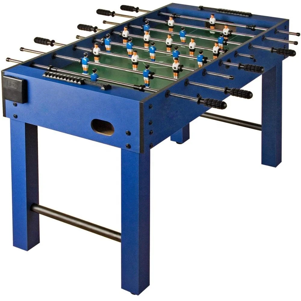 Telescopic Rod Small-sized Customizable Lightweight 22kg Soccer Table 4FT Foosball Table for Home Game Room