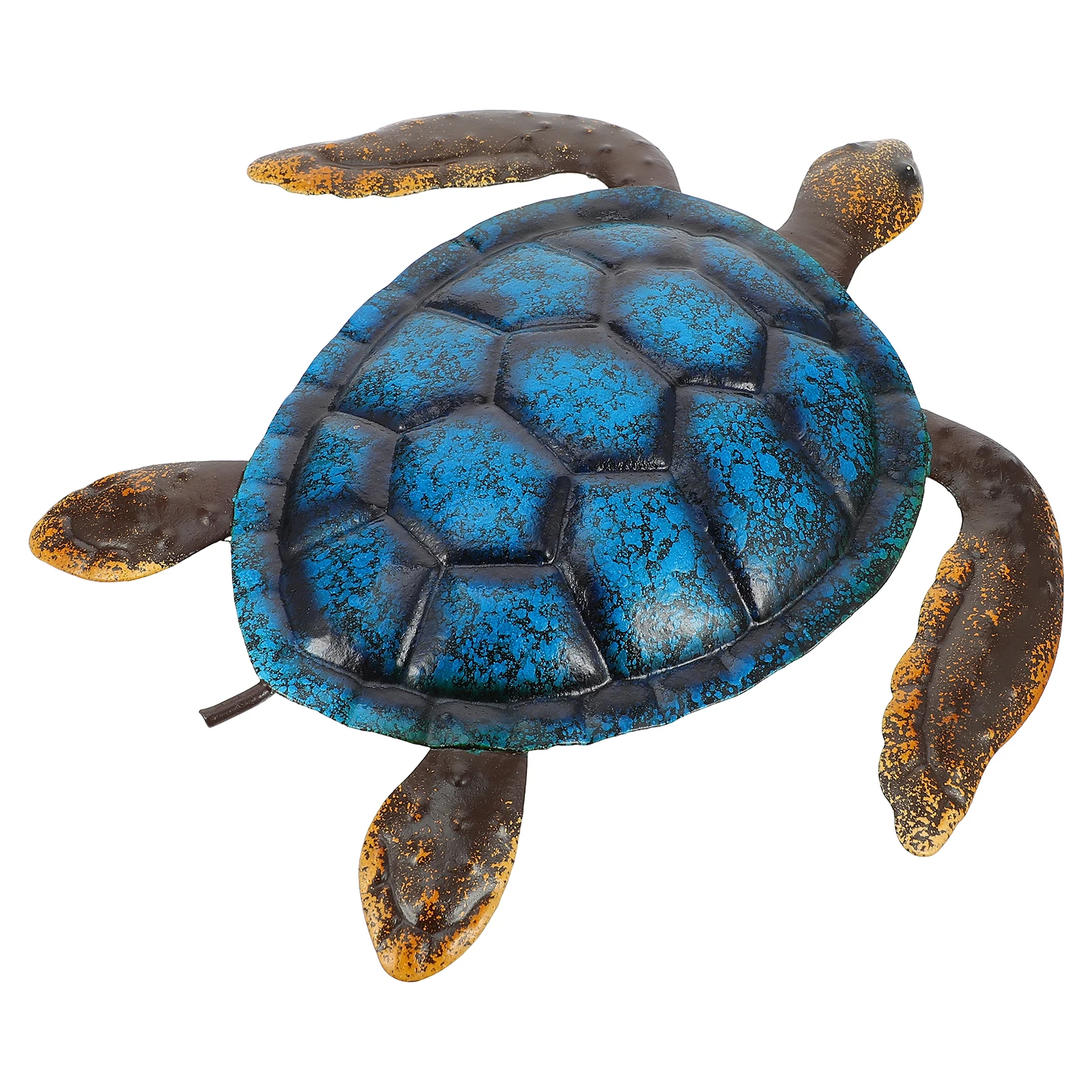 

Iron Turtle Hanging Ornament for Wall Bedroom Living Room Office Home Wall Decor Supply Garden Yard Colored Home Supply