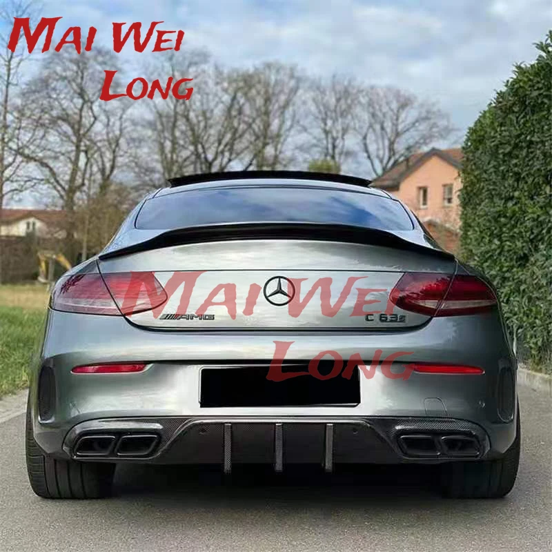 For Mercedes Benz C Class W205 C200 C260 C300 2015-2018rear Car Ducktail Wing Trunk Lip Spoiler Accessories