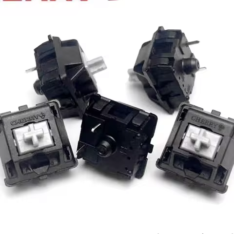 Cherry NEW MX2A Speed Sliver Switches Linear 3pins 45g Custom DIY Mechanical Keyboard Gaming Switch Factory Lubrication Hot Swap