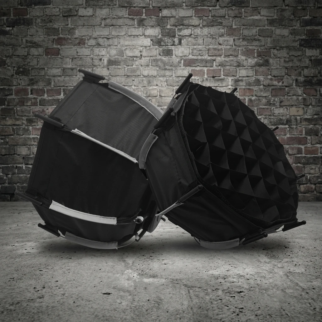 30cm Octagonal Honeycomb Grid Softbox - Quick Release, Compatible with Bowens Mount Lights