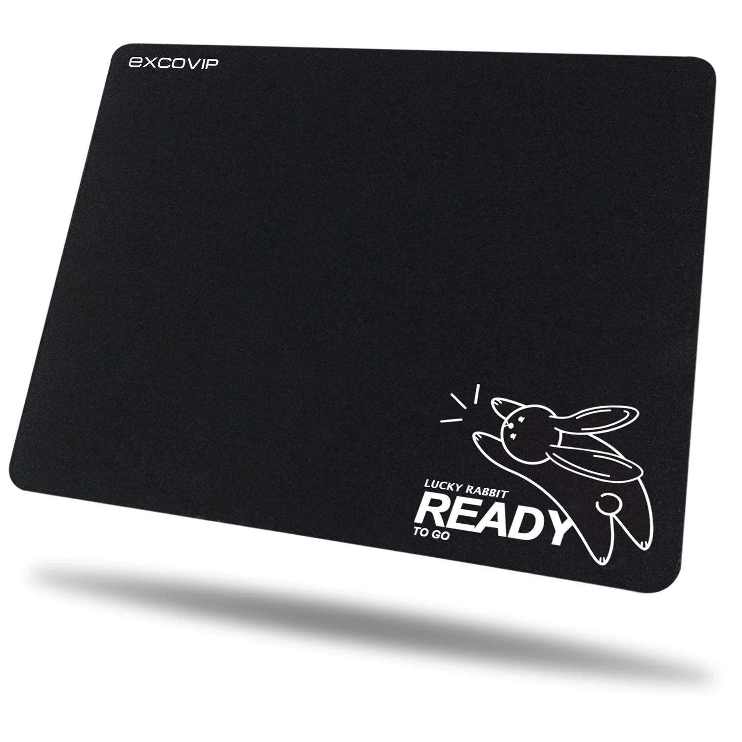 EXCO Office Mouse Pad Small Smooth Cloth Cute Gaming Mousepad with Non-Slip Rubber Base for Computer Laptop Comfortable Portable