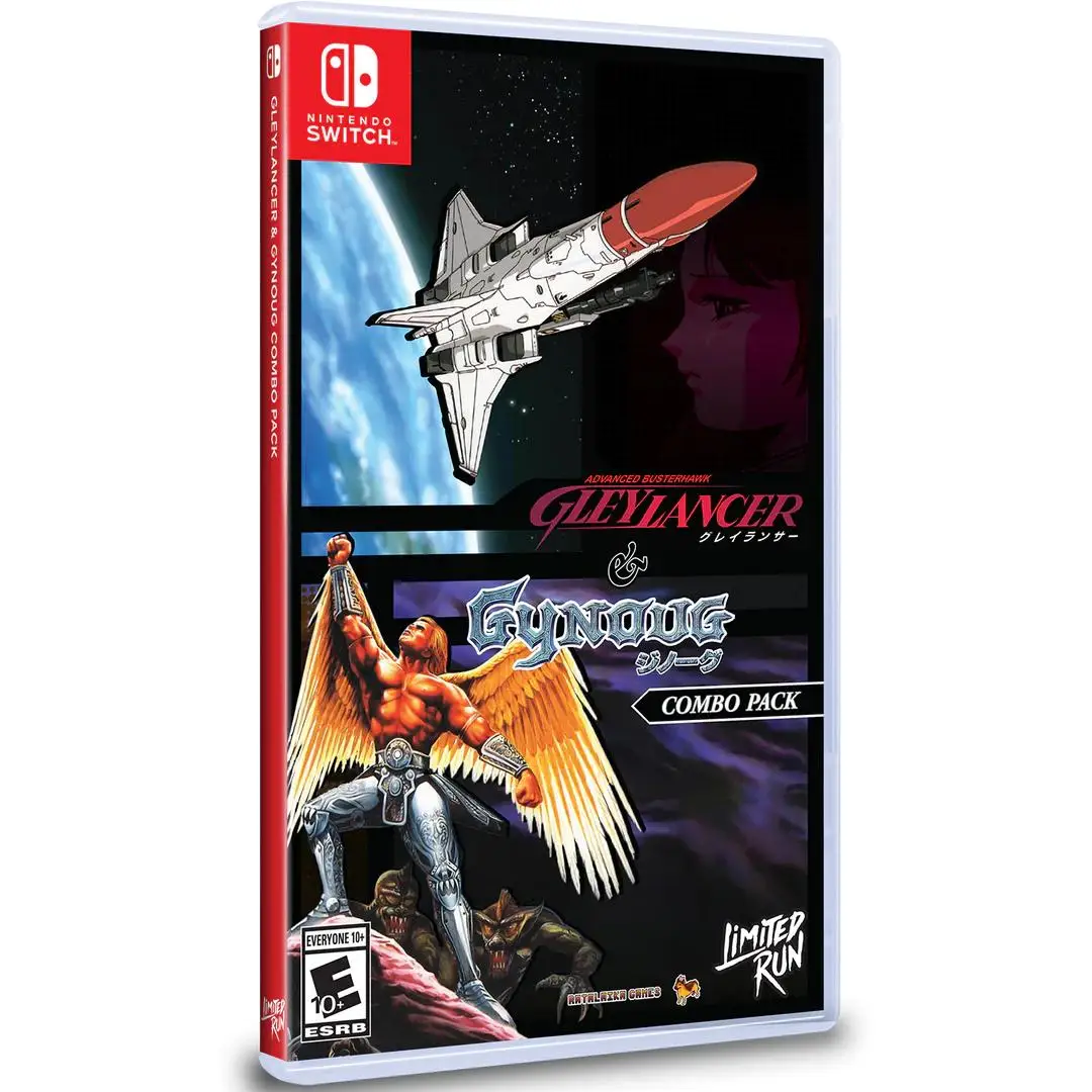 Gleylancer y Gynoug Combo Pack Limited Run (Importacion USA) - Nintendo Switch - Nuevo precintado
