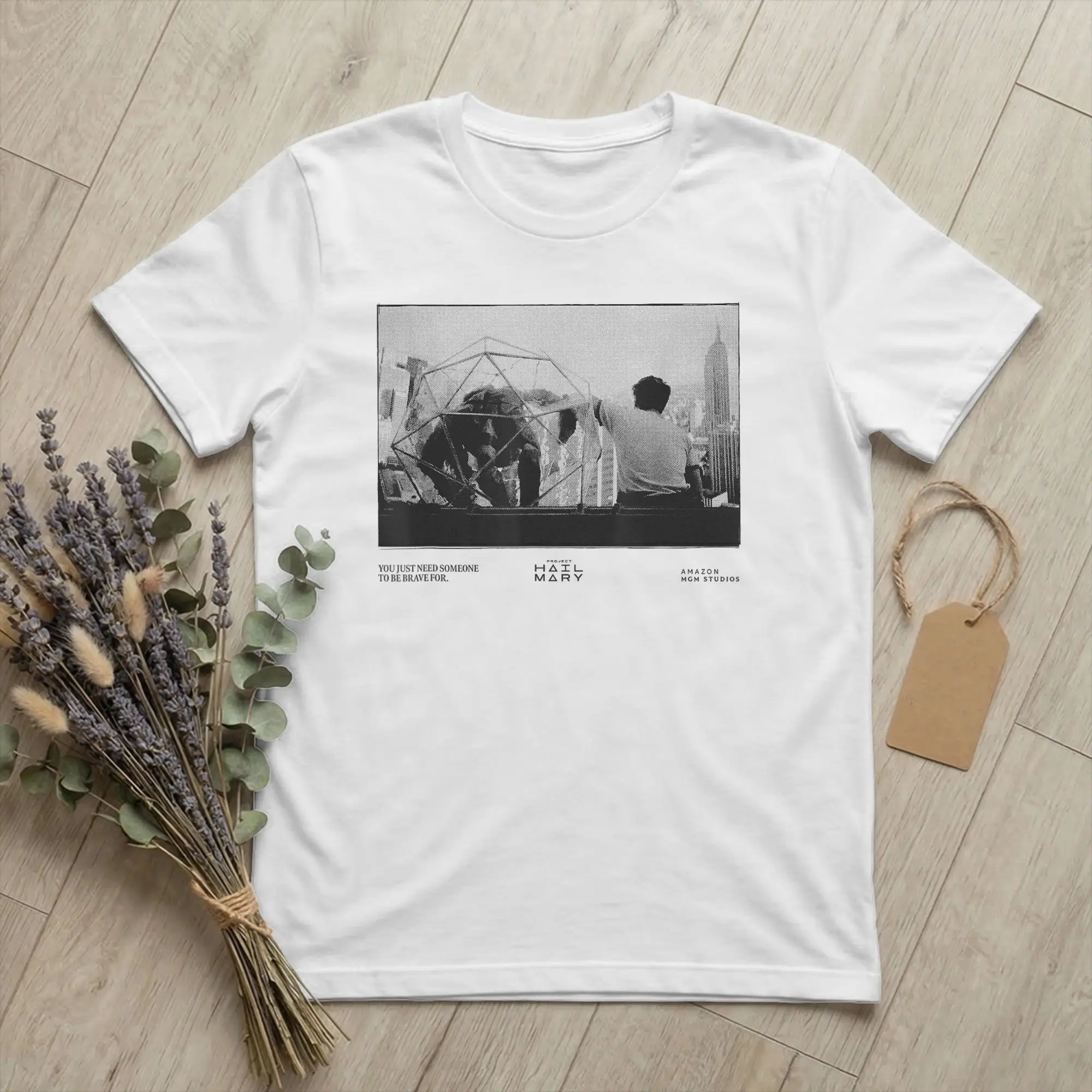 Project Hail Mary You Just Need Someone Men T Shirts Book Vintage Tee Short Sleeve Round Neck T-Shirt Cotton Gift merchandise