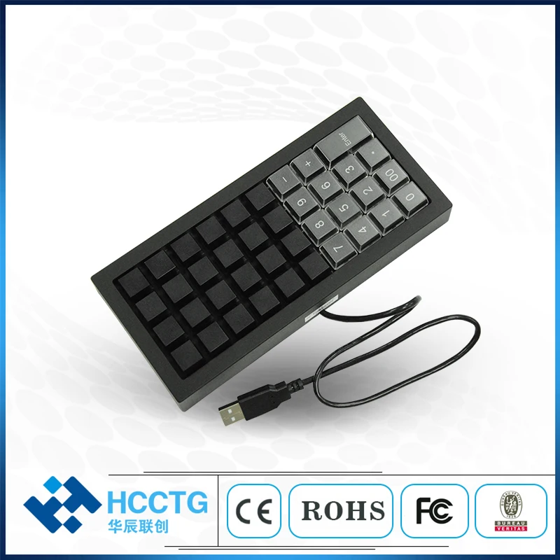 

Free Programming Tool USB Keyboard for Window, 40keys Fully Mechanical Membrane Keyboard KB40