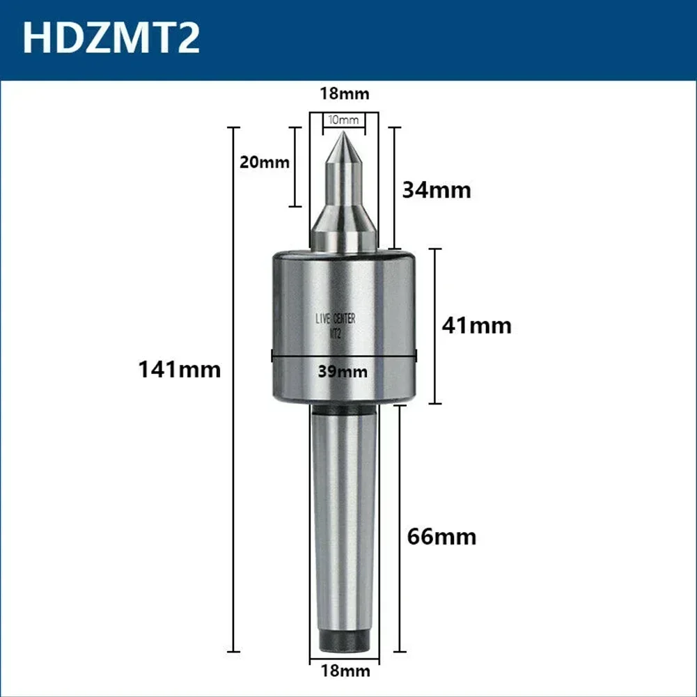 Lathe Live Center Taper MT1 MT2 MT3 MT4 Live Revolving Center Tailstock Center High Precision Turning Tools