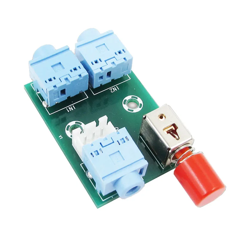DLHiFi XH-M371 Audio Switching Module 3.5mm Jack 2 into 1 Out Audio Switching Socket PCB Board