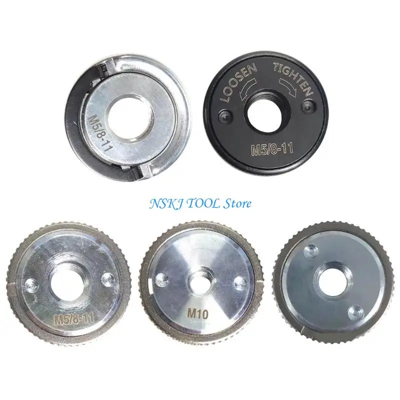 L8RC M14 Angles เครื่องบดล็อคน็อตหนีบหน้าแปลนมุมเครื่องบดน็อตรีลีสเร็วสำหรับการเปลี่ยนแผ่นดิสก์ตัด