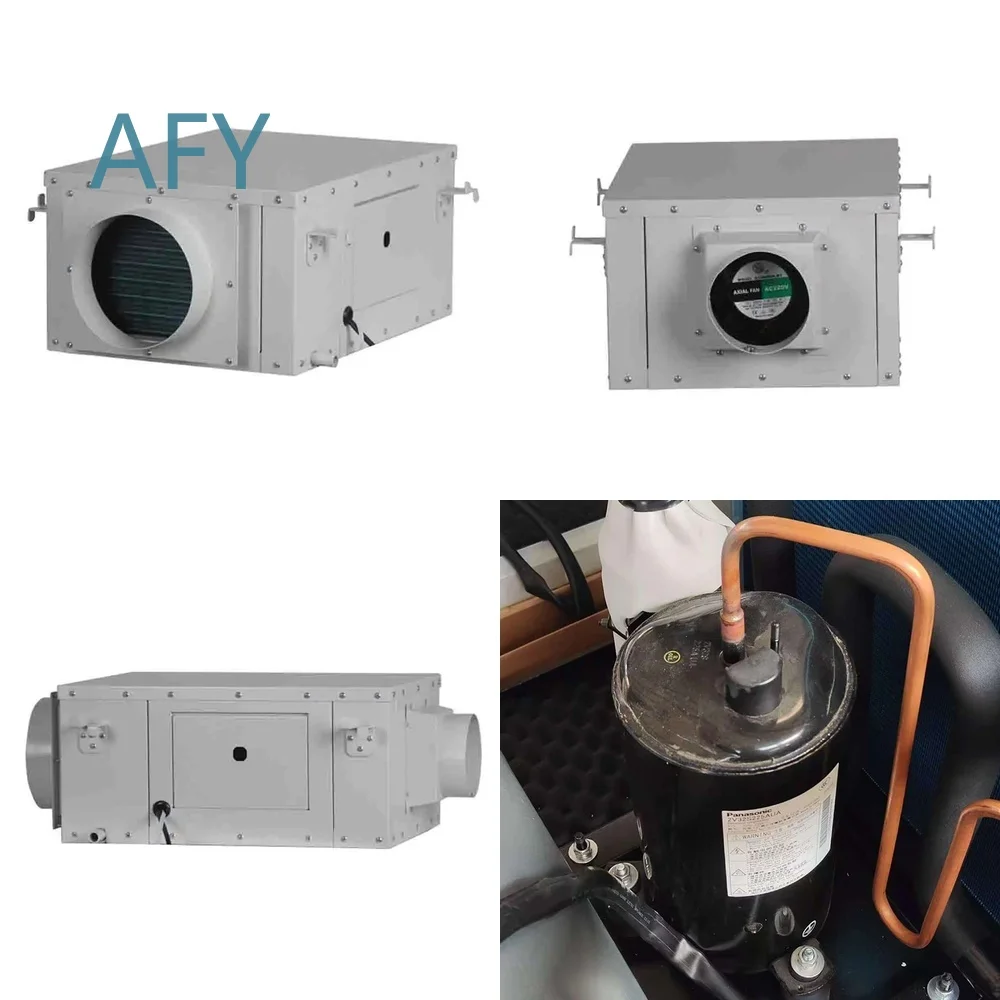 Ceiling Mounted Ducted Dehumidifier for Home Office Basement 58L Daily Capacity 220V Energy Efficient Quiet Operation for