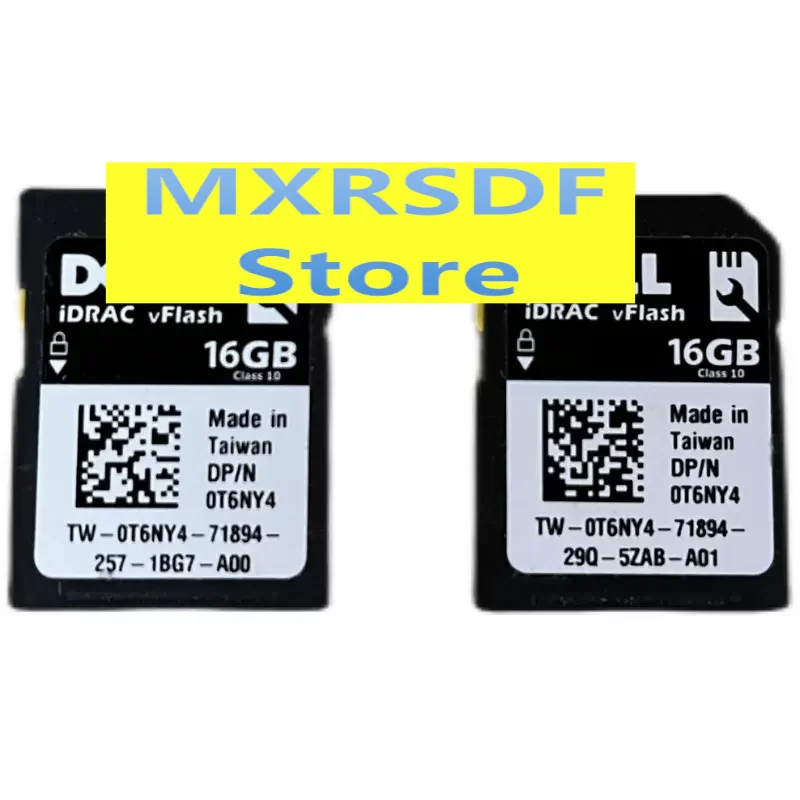 for 1pcs-Dell 0T6NY4 OT6NY4 IDRAC vFLASH Card Server Dedicated SD Card 16G T6NY4