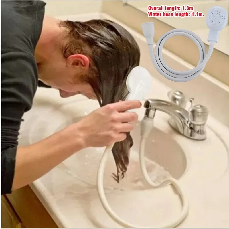 Pet Bathing Shower Dog Cat Multifunctional Shower Easy Bathing Garden Sprayer Shower Sink Head Shower Extender Quick Connector