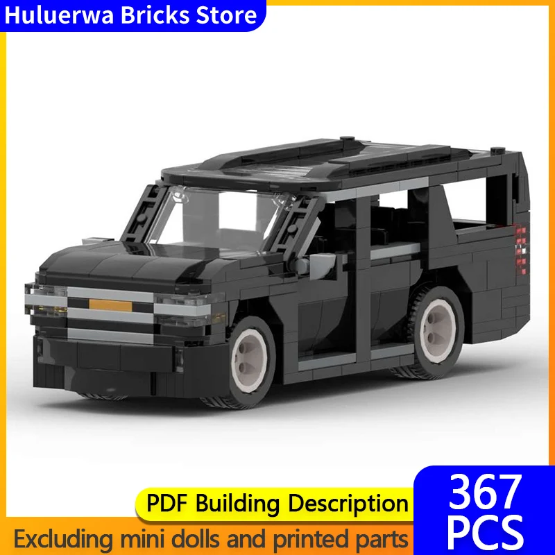 

Speed Racing Car Model MOC Building Bricks Suburban Full-Size SUV Modular Technology Children Holiday Gifts Assemble Toys Suit