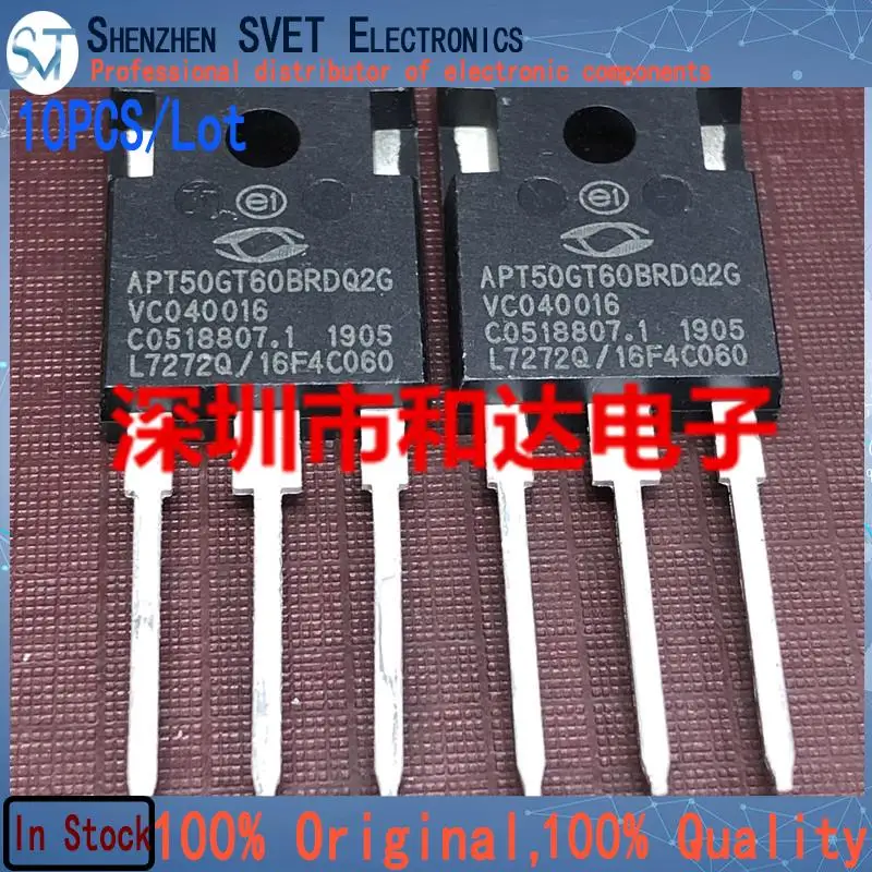 

10 шт./лот APT50GT60BRDQ2G MOS TO-247 600 В 110 А импортный оригинал и в наличии