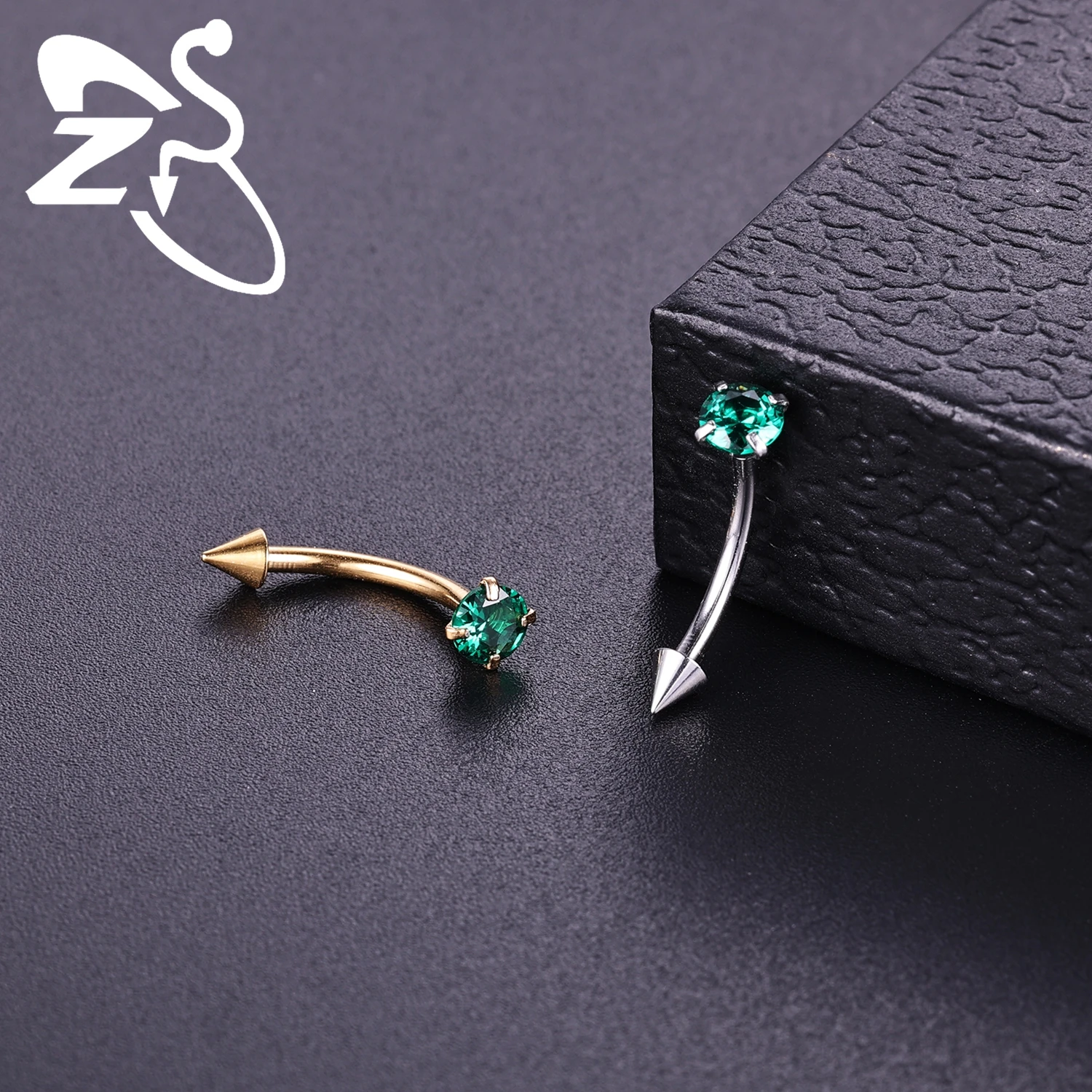 ZS 1 قطعة 16 جرام الفولاذ المق - مراجعة Zs Body Jewelry وسعره
